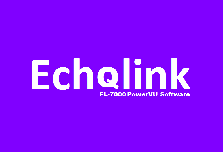 EchQlink EL-7000 HD Receiver New PowerVU Key Software