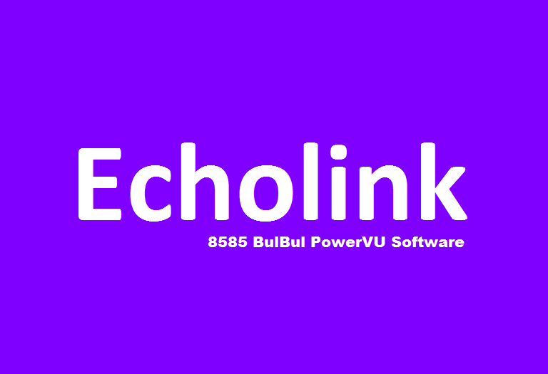 Echolink 8585 BulBul HD Receiver New PowerVU Key Software